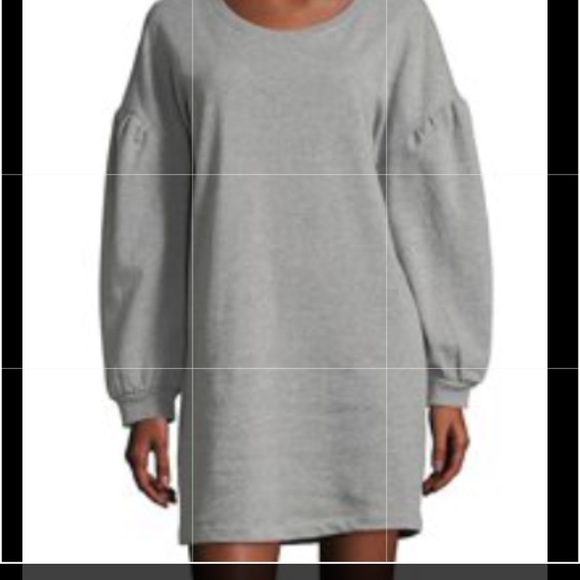 Highline Collective Dresses & Skirts - Highline Collective grey sweatshirt dress XS